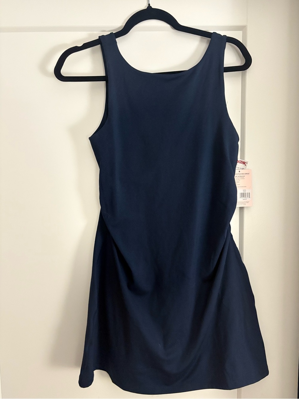 Danskin Navy Sleeveless Fit-and-Flare Mini Dress